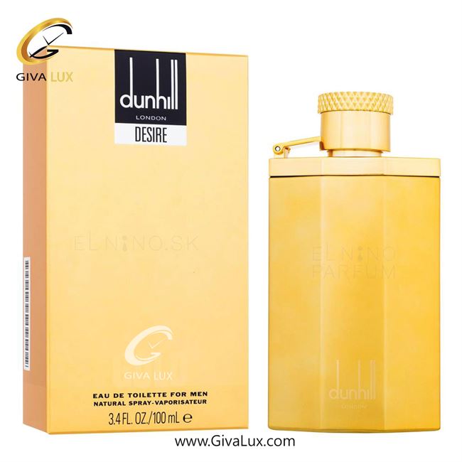  ادو تویلت مردانه دانهیل اورجینال مدل Dunhill Desire Gold | دیزایر گلد حجم  100 میل